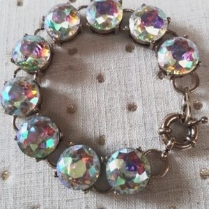 COPY - Kate Spade J crew style Aurora Borealis Crystal bracelet